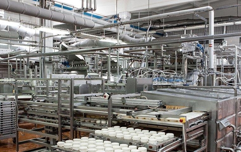 Commercial pest control protected food processing plant.